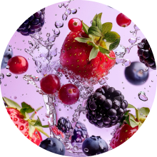 Strawberry Cherry  Cranberry