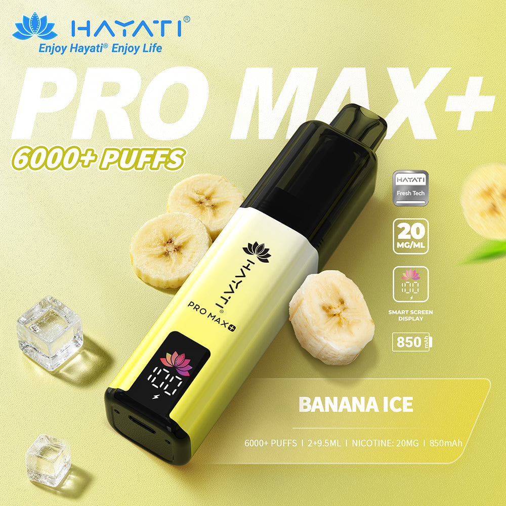 Hayati® Pro Max+ 6000 Puffs