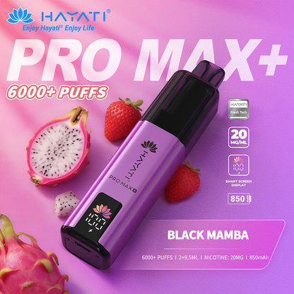 Hayati® Pro Max+ 6000 Puffs