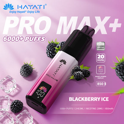 Hayati® Pro Max+ 6000 Puffs