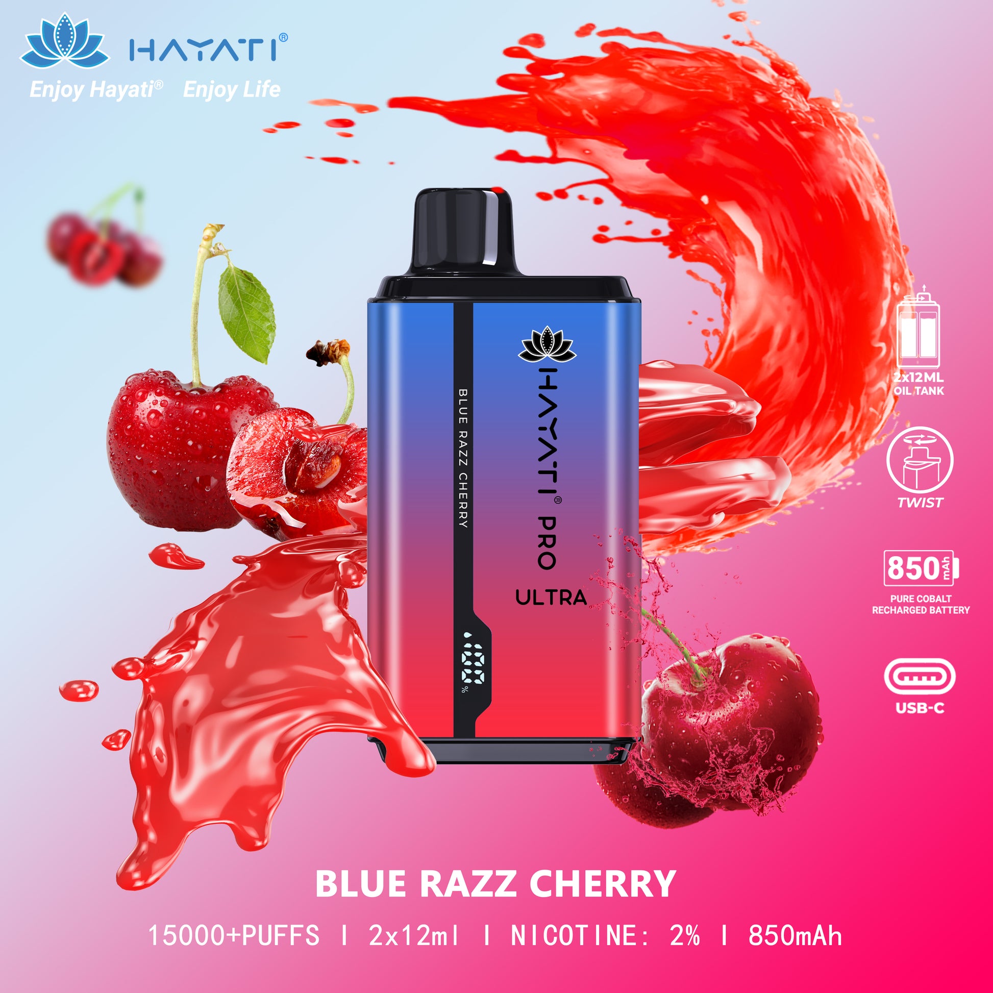 Hayati Pro Ultra Disposable 15000 Puffs Hayati Pro Ultra Disposable 15000 Puffs