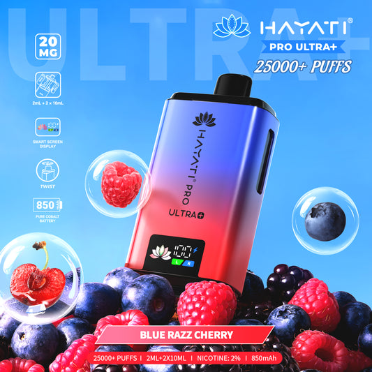 Hayati® Pro Ultra+ 25000+ Puffs