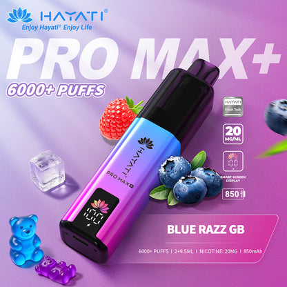 Hayati® Pro Max+ 6000 Puffs