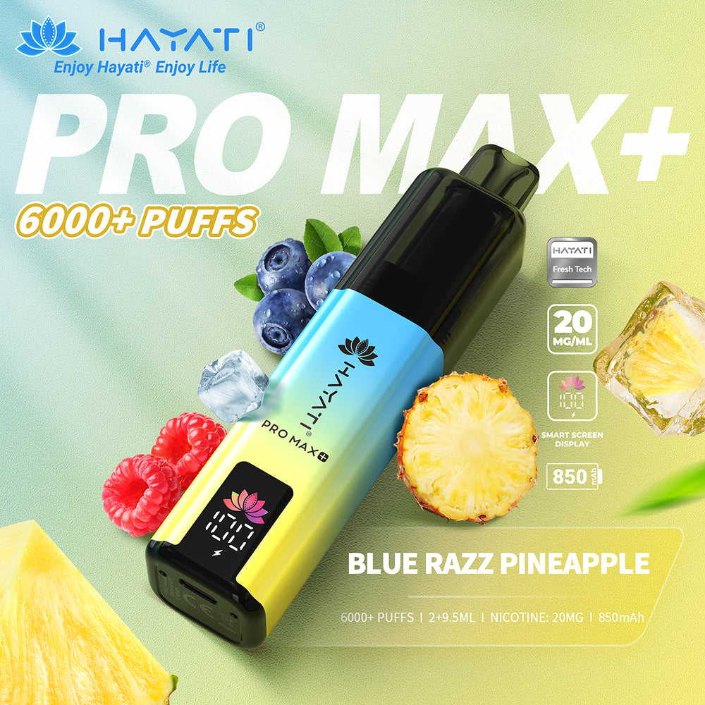 Hayati® Pro Max+ 6000 Puffs