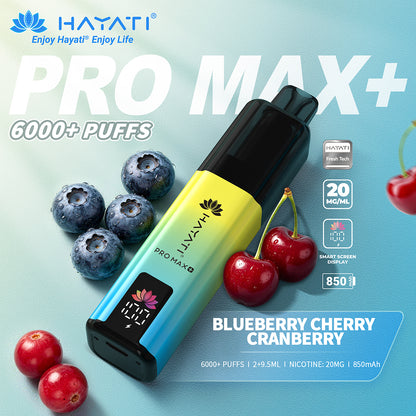 Hayati® Pro Max+ 6000 Puffs
