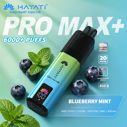 Hayati® Pro Max+ 6000 Puffs