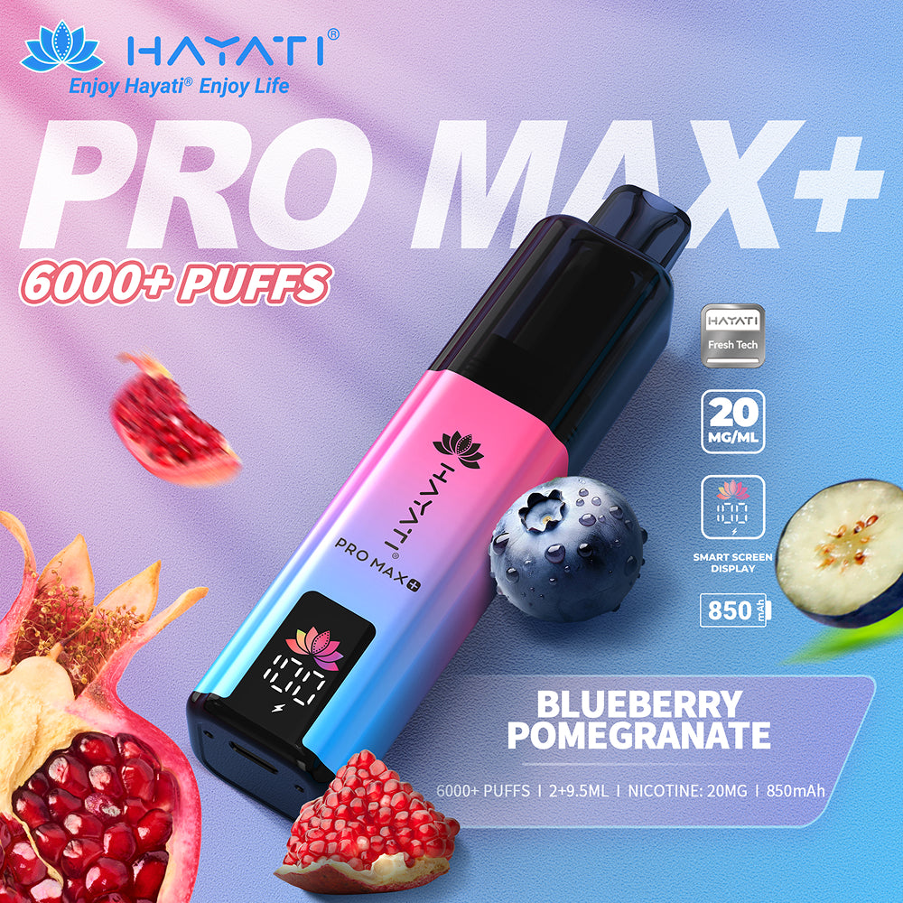 Hayati® Pro Max+ 6000 Puffs