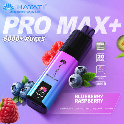 Hayati® Pro Max+ 6000 Puffs