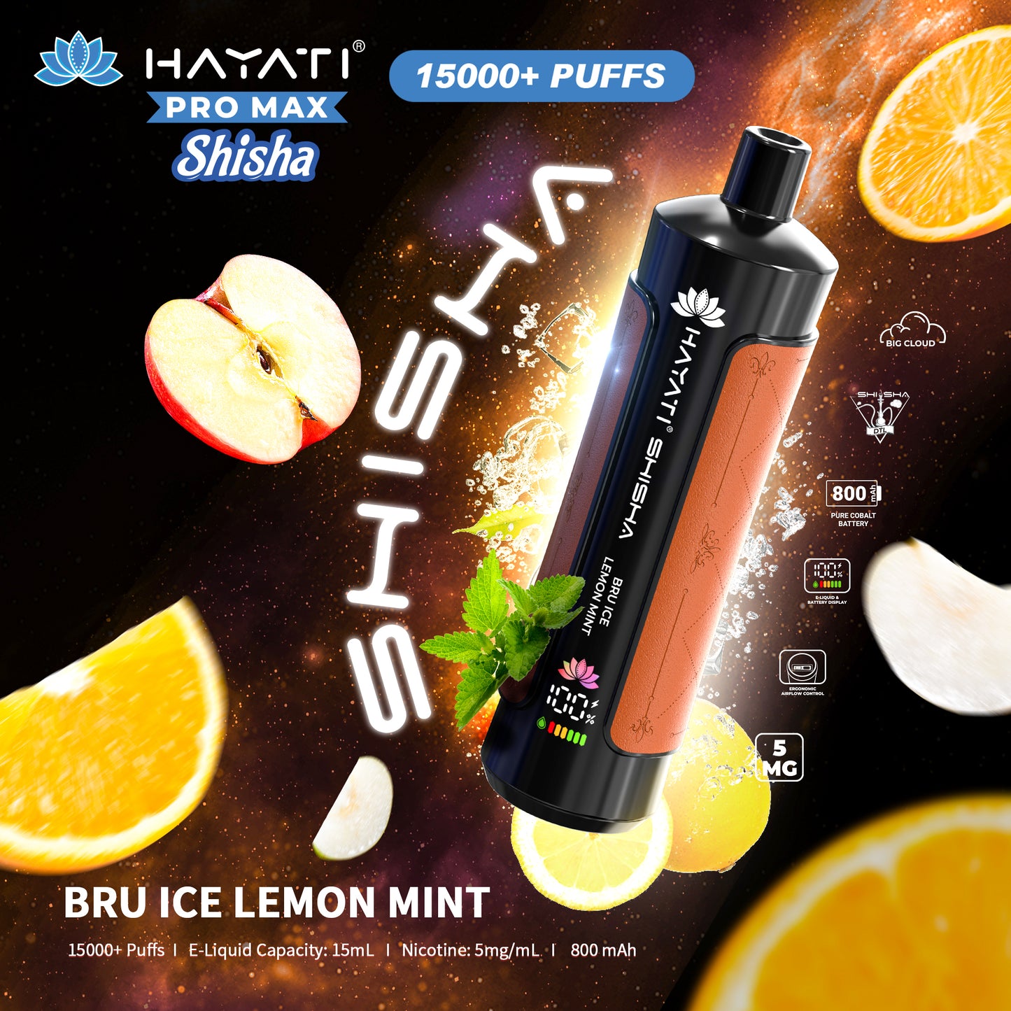 Hayati® Pro Max Shisha