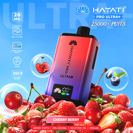 Hayati® Pro Ultra+ 25000+ Puffs