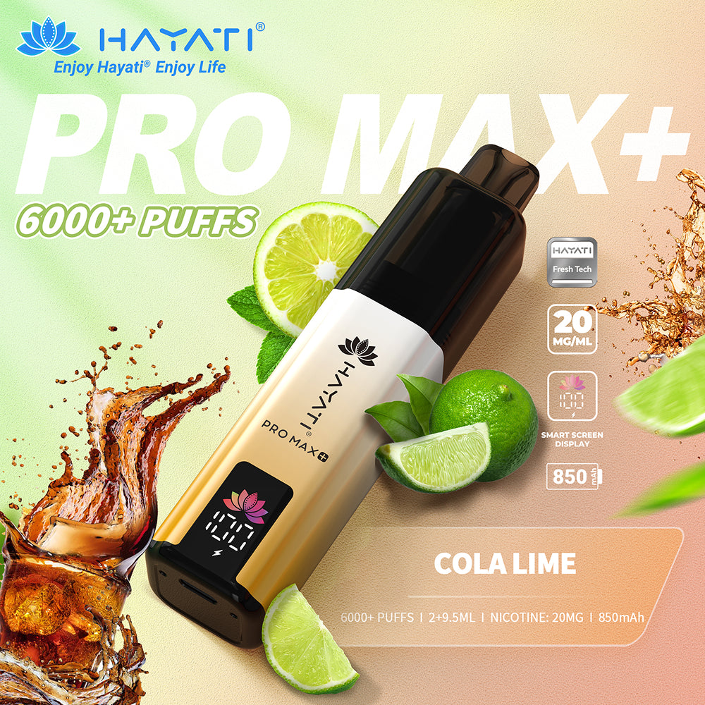 Hayati® Pro Max+ 6000 Puffs