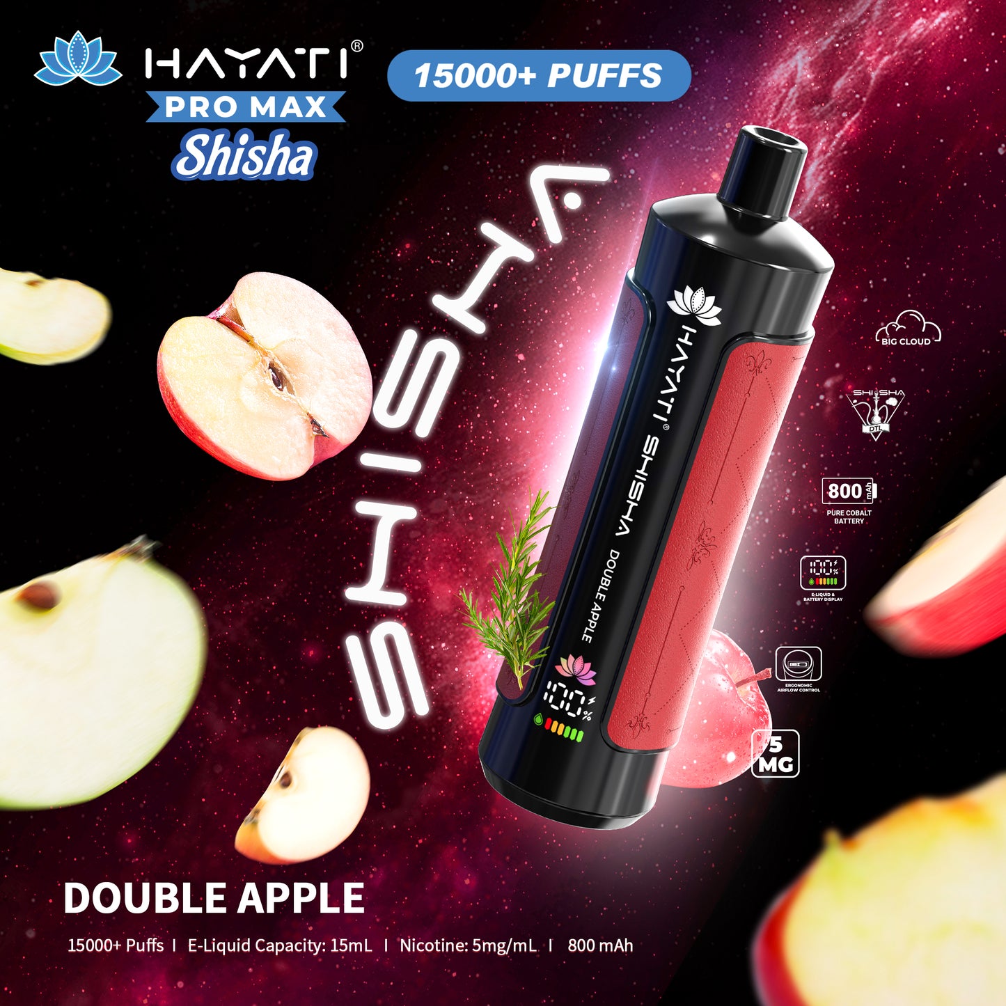 Hayati® Pro Max Shisha