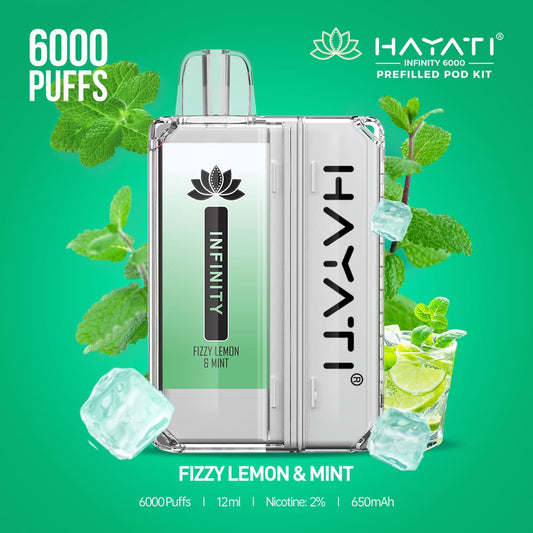 Hayati Infinity 6000 Pod Kits Hayati Infinity 6000 Pod Kits