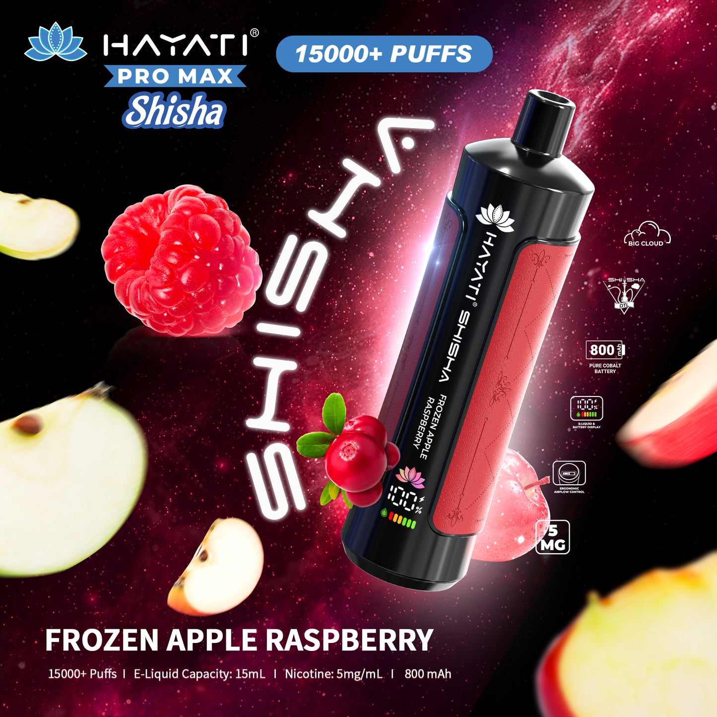 Hayati® Pro Max Shisha