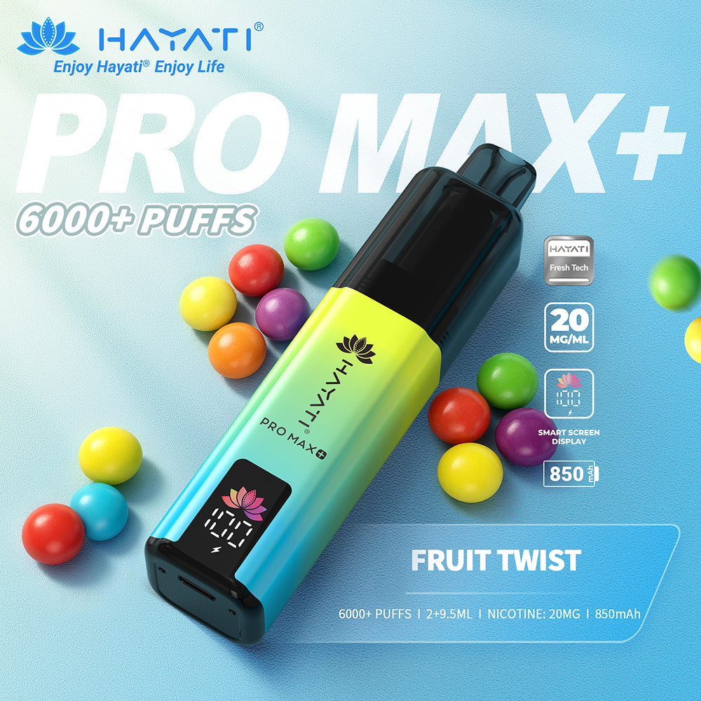 Hayati® Pro Max+ 6000 Puffs
