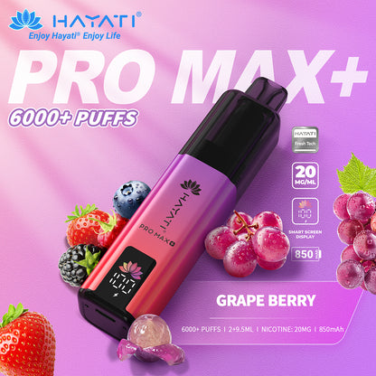 Hayati® Pro Max+ 6000 Puffs