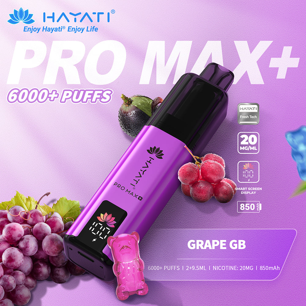 Hayati® Pro Max+ 6000 Puffs