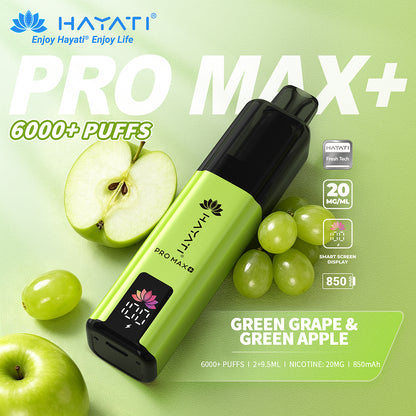 Hayati® Pro Max+ 6000 Puffs