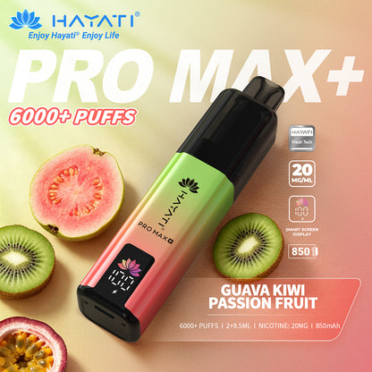 Hayati® Pro Max+ 6000 Puffs