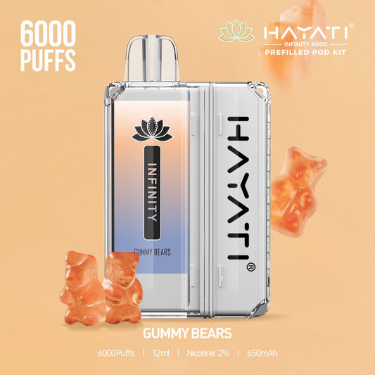 Hayati Infinity 6000 Pod Kits Hayati Infinity 6000 Pod Kits