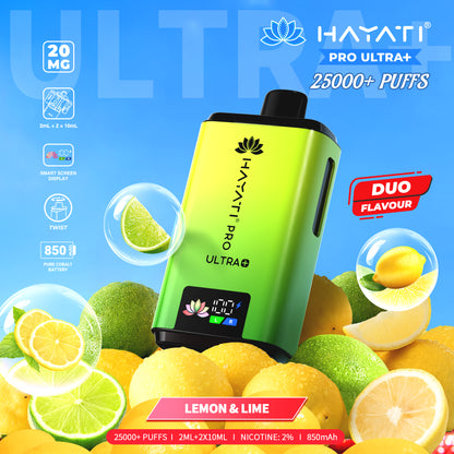 Hayati® Pro Ultra+ 25000+ Puffs