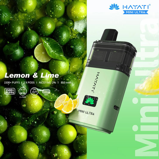 Hayati Mini Ultra 1500 Puffs Hayati Mini Ultra 1500 Puffs