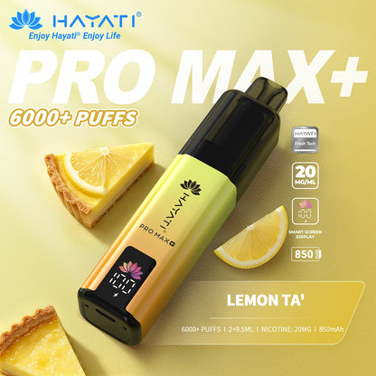 Hayati® Pro Max+ 6000 Puffs