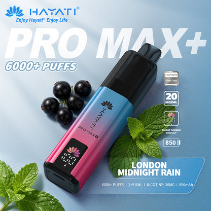Hayati® Pro Max+ 6000 Puffs
