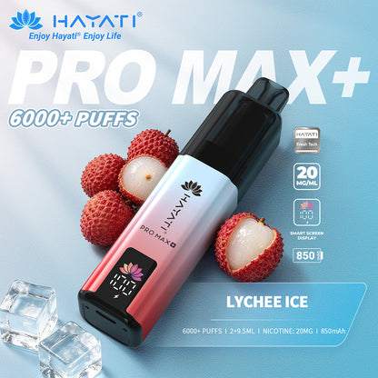 Hayati® Pro Max+ 6000 Puffs