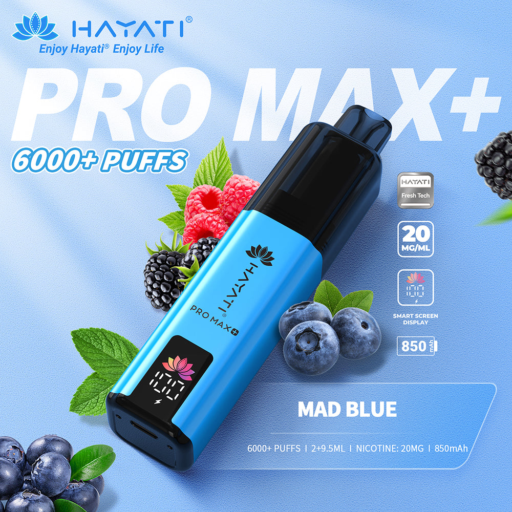Hayati® Pro Max+ 6000 Puffs