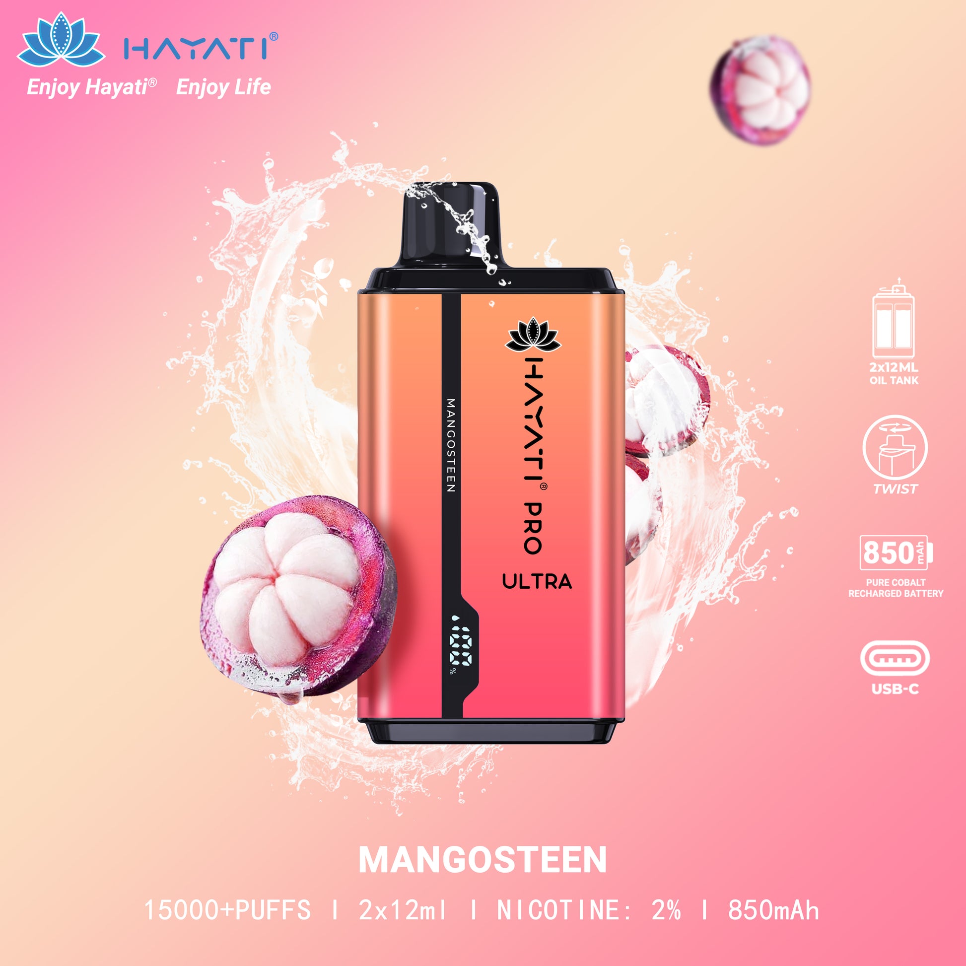 Hayati Pro Ultra Disposable 15000 Puffs Hayati Pro Ultra Disposable 15000 Puffs