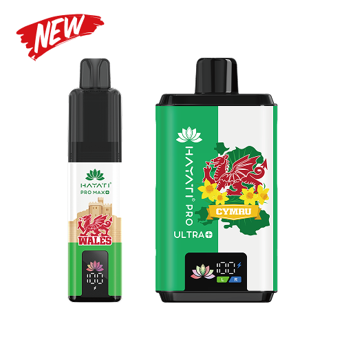 Hayati® Pro Max+ & Hayati® Pro Ultra+ Souvenir Edition (Wales)