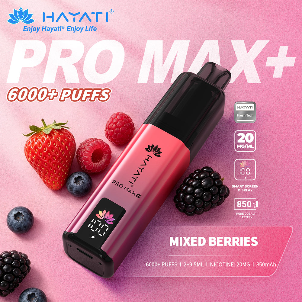 Hayati® Pro Max+ 6000 Puffs