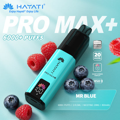 Hayati® Pro Max+ 6000 Puffs