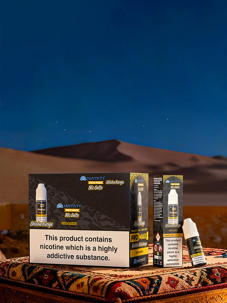 Hayati Nic Salts Shisha Range
