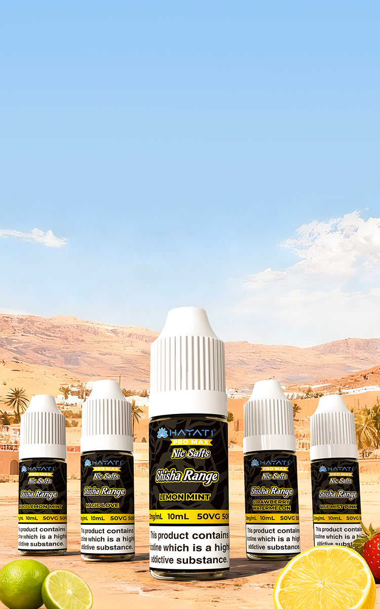 Hayati Nic Salts Shisha Range