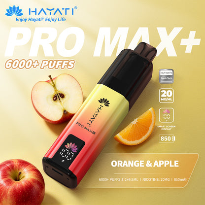 Hayati® Pro Max+ 6000 Puffs