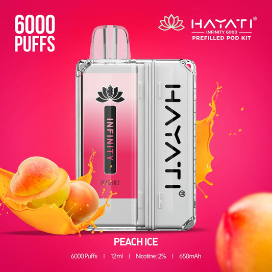 Hayati Infinity 6000 Pod Kits Hayati Infinity 6000 Pod Kits