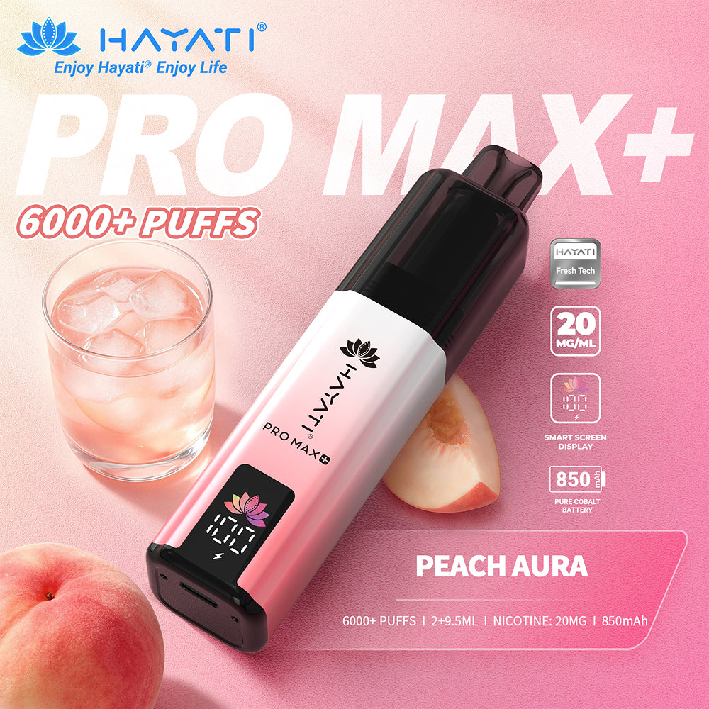 Hayati® Pro Max+ 6000 Puffs