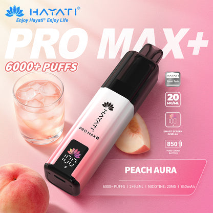 Hayati® Pro Max+ 6000 Puffs