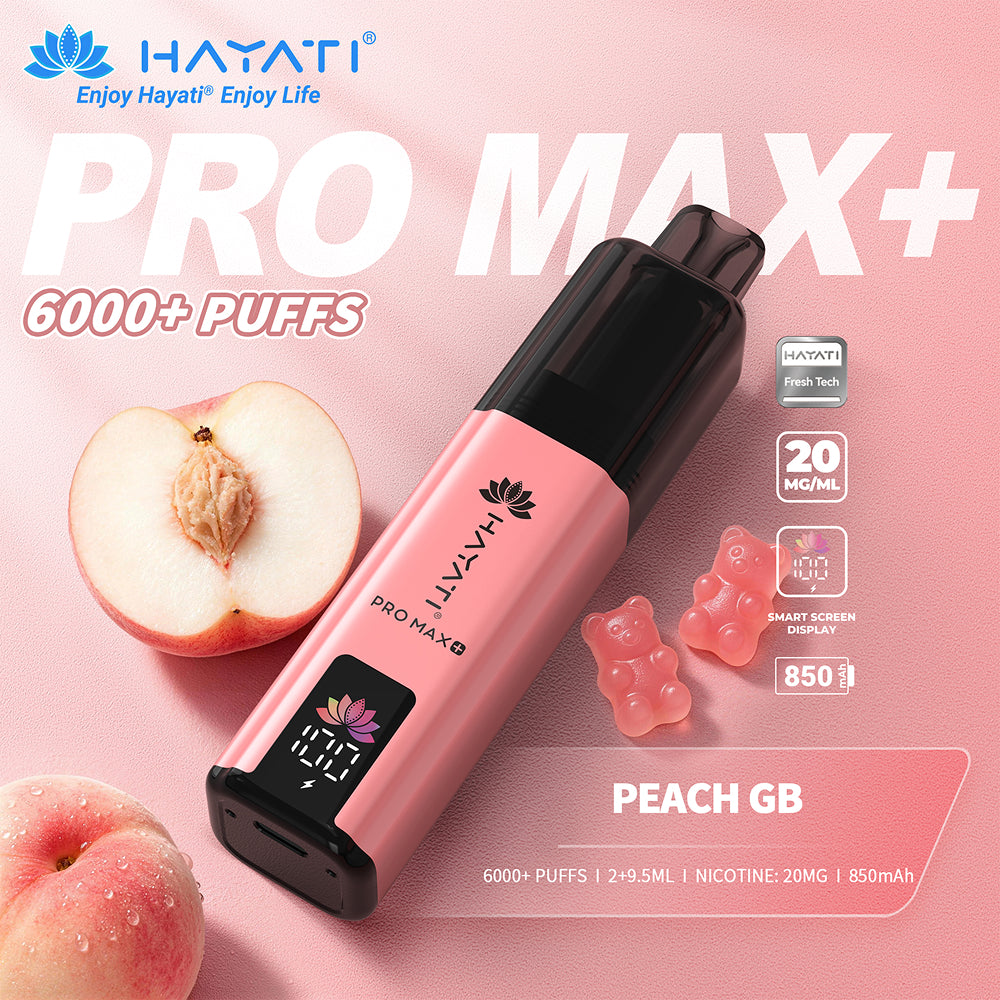 Hayati® Pro Max+ 6000 Puffs