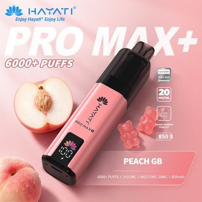 Hayati® Pro Max+ 6000 Puffs