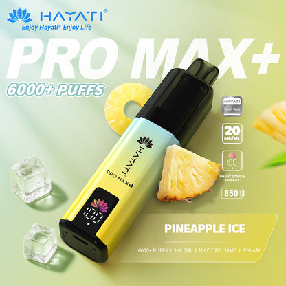 Hayati® Pro Max+ 6000 Puffs