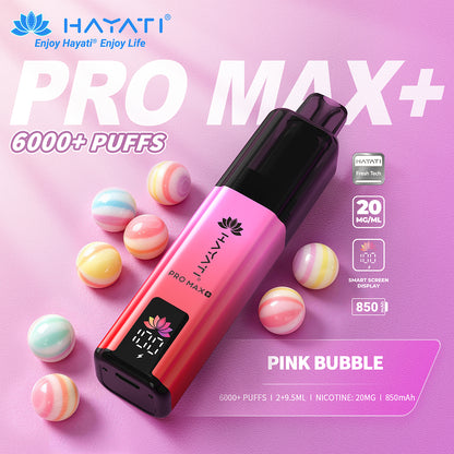 Hayati® Pro Max+ 6000 Puffs
