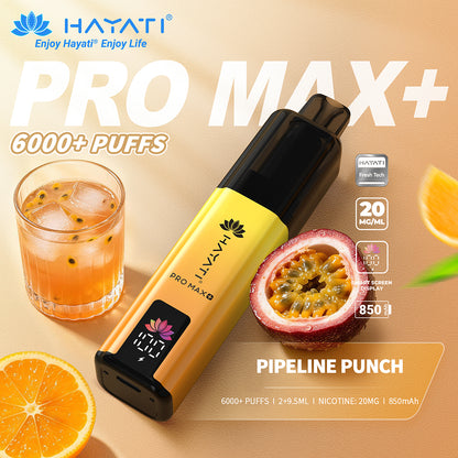 Hayati® Pro Max+ 6000 Puffs