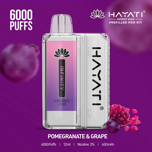 Hayati Infinity 6000 Pod Kits Hayati Infinity 6000 Pod Kits