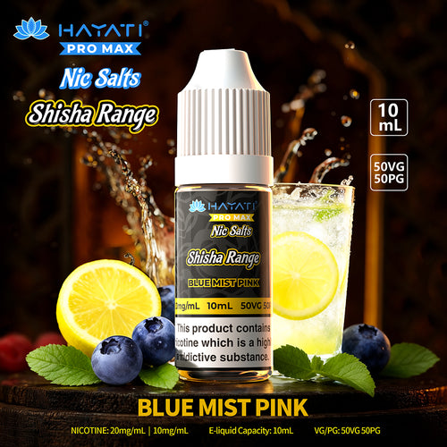 Hayati Nic Salts Shisha Range