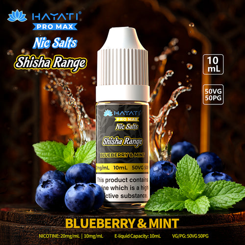 Hayati Nic Salts Shisha Range