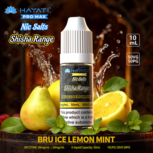 Hayati Nic Salts Shisha Range