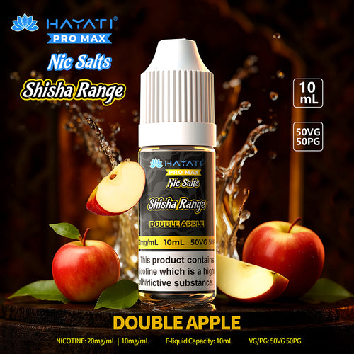 Hayati Nic Salts Shisha Range